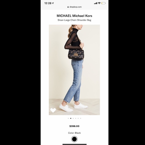 Michael Kors quilted imitation lamb skin - Picture 5 of 7